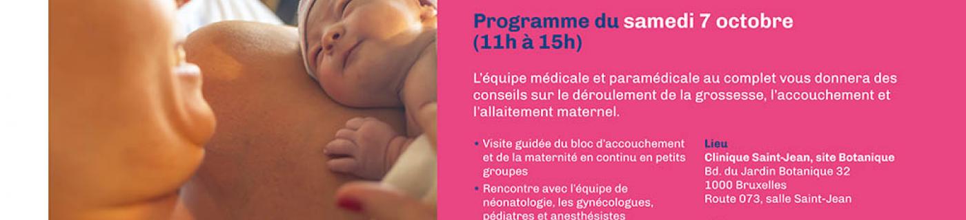 Journée porte ouverte maternité Clinique Saint-Jean