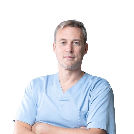 Matthieu QUIDOUSSE, podologue dans le service d'endocrinologie de la Clinique Saint-Jean à Bruxelles